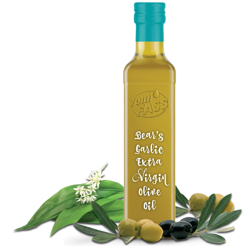 Bear's Garlic Extra Virgin Olive Oil / Infused Extra Virgin Olive Oil