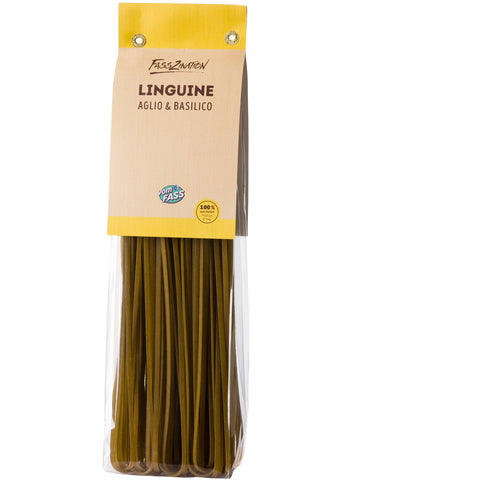 Linguine Aglio and Basilico